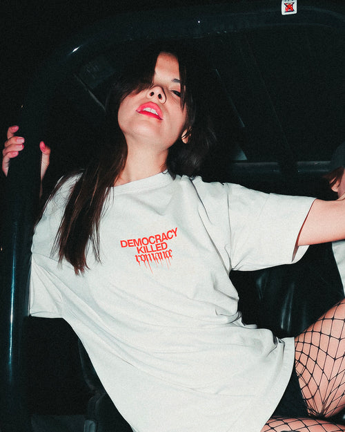 Democracy Killed Romance Tee